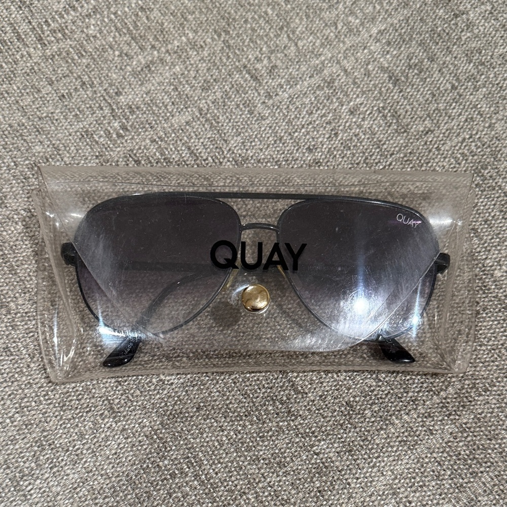 Quay Australia Desi Perkins High Key Mini Aviator Sunglasses